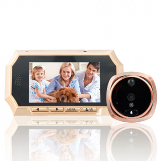 4-3 HD Screen Smart Digital Door Viewer with IR Night Vision